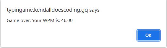 WPM-TypingGame